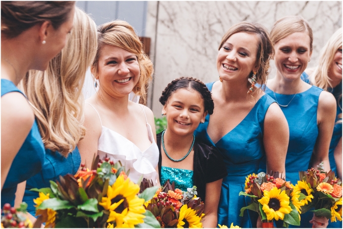 Wedding Party photos at the Fremont Foundry in Seattle. Image captured by Ardita Kola Photography.