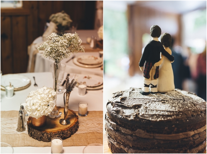 Photo of wedding details at a Scottish American Wedding @ Glen Echo Gardens in Bellingham, WA captured by Ardita Kola Photography